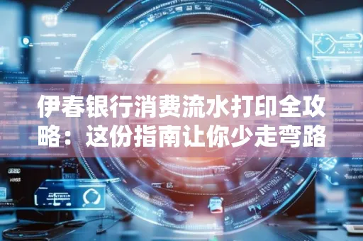 伊春银行消费流水打印全攻略:这份指南让你少走弯路 伊春银行消费流水打印全攻略:这份指南让你少走弯路