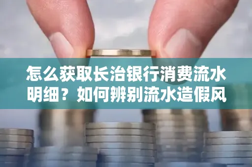 怎么获取长治银行消费流水明细?如何辨别流水造假风险?