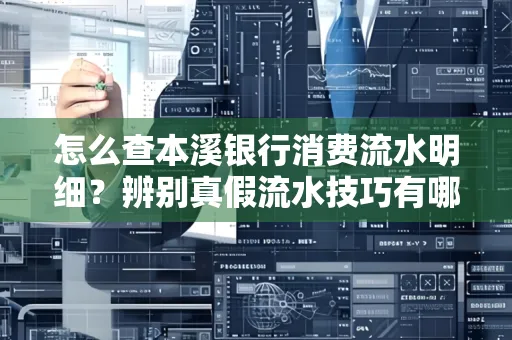 怎么查本溪银行消费流水明细?辨别真假流水技巧有哪些?