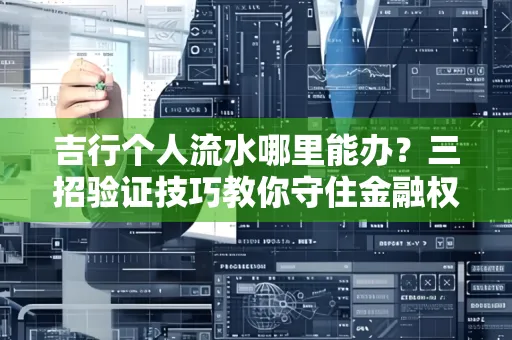 吉行个人流水哪里能办?三招验证技巧教你守住金融权益