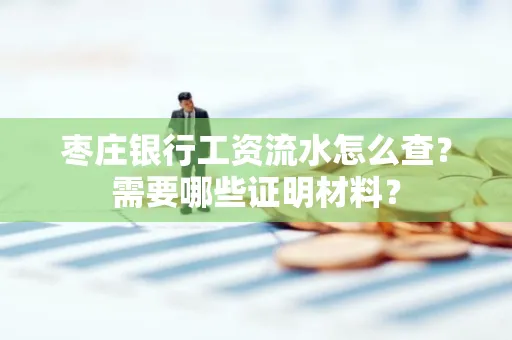枣庄银行工资流水怎么查?需要哪些证明材料?